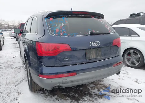 2013 Audi Q7 3.0T Premium from USA, damaged, VIN WA1LGAFEXDD002722